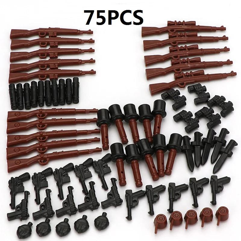 Armes militaires de la seconde guerre mondiale, soldat MOC SWAT City Playmobil, Mini figurines d'act