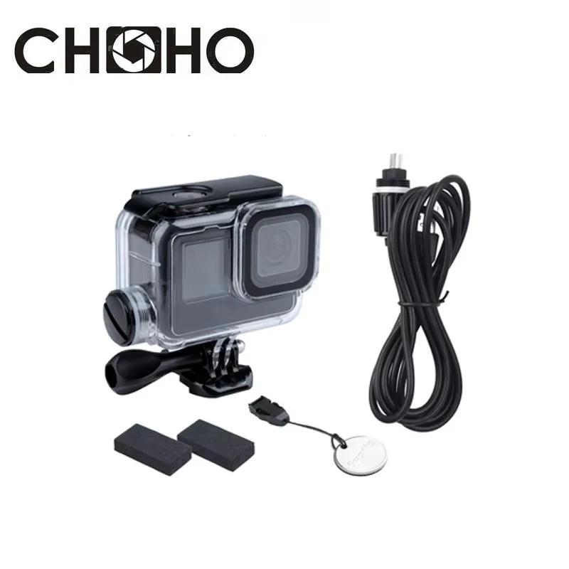 Pour Gopro 9 10 11 12 13 accessoires boîtier étanche boîtier de plongée 30M câble de chargement de m