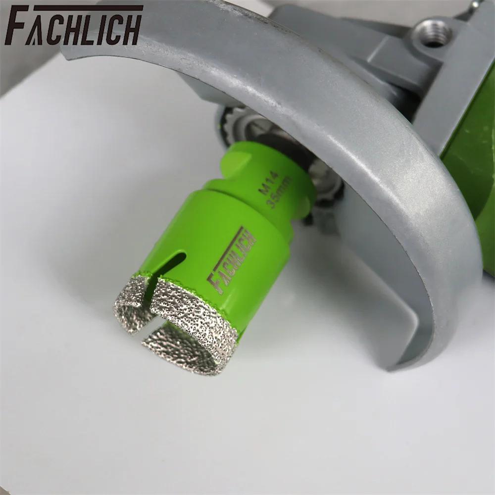 FACHLICH 1/2 pièces Forets à carotte diamètre 6-150mm pour carrelage céramique, granit, marbre, pier