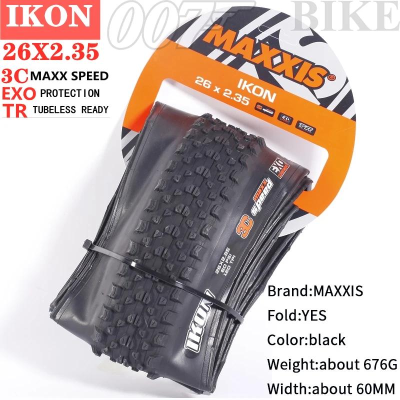 Pneu VTT Maxxis IKON 26/27.5/29 pouces XC 2.0 2.2 2.35 polyvalent toutes conditions