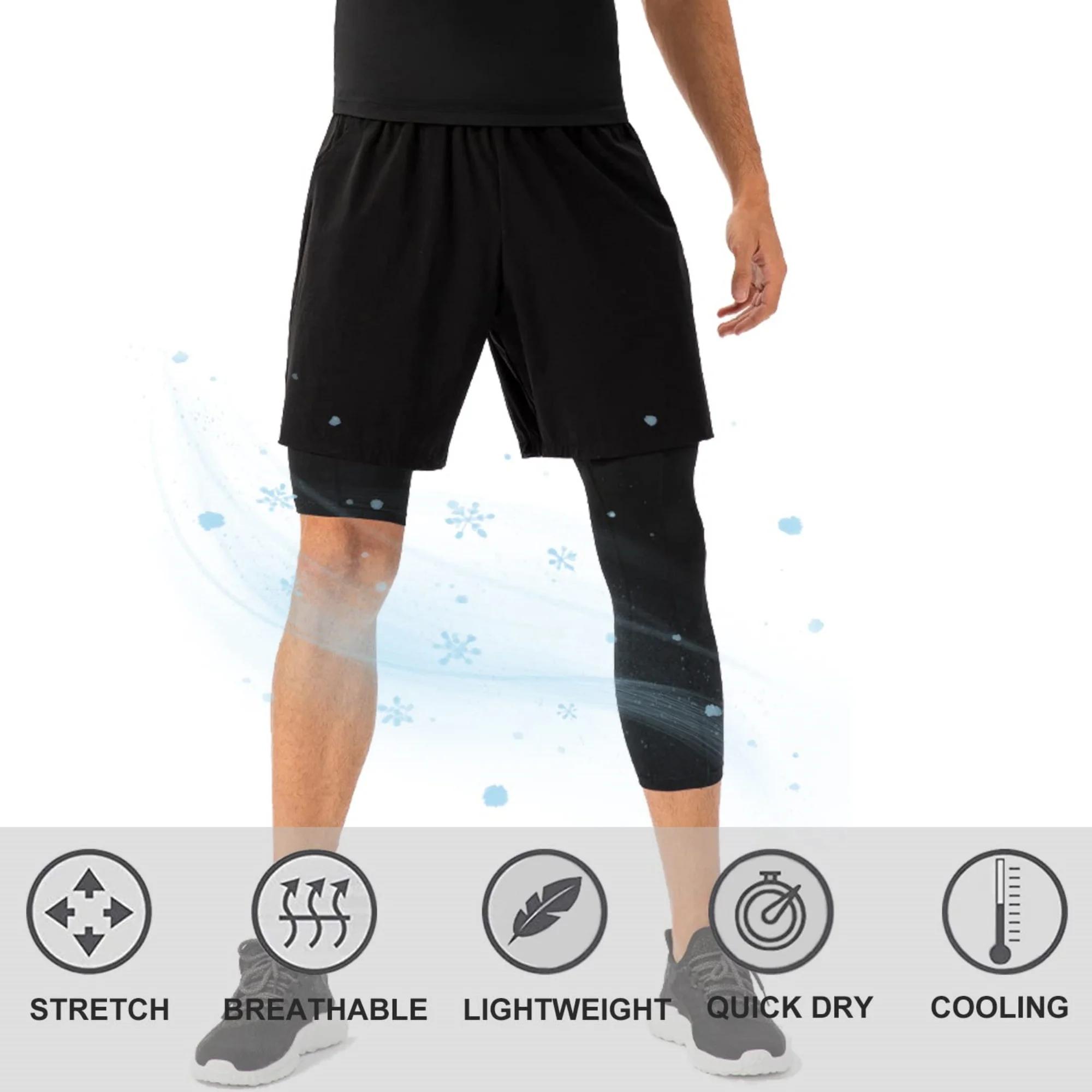 Collants de Compression à une jambe, pour basket-ball, manches de jambe, Capri, couche de Base athlé