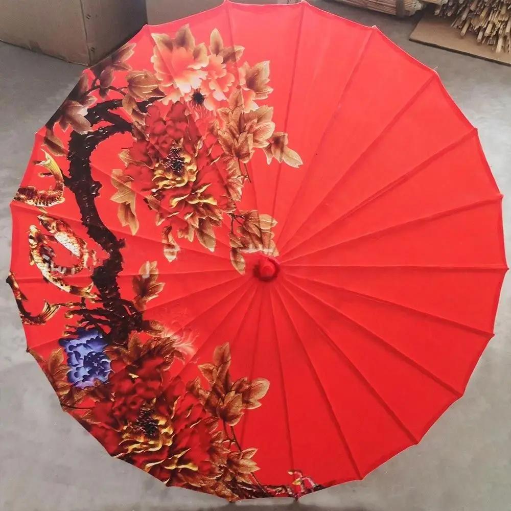 Parapluie papier huilé style antique chinois - Décoratif danse photo 10 couleurs nouveau design