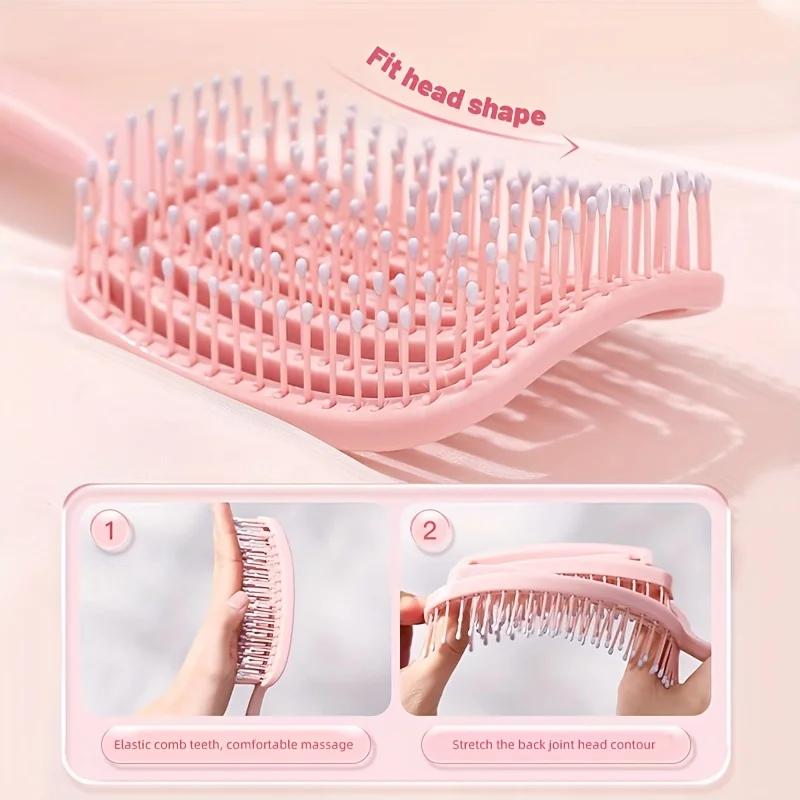 WANMEI peigne de Massage de cheveux démêlant volumateur peigne de Massage de cheveux avec outils de