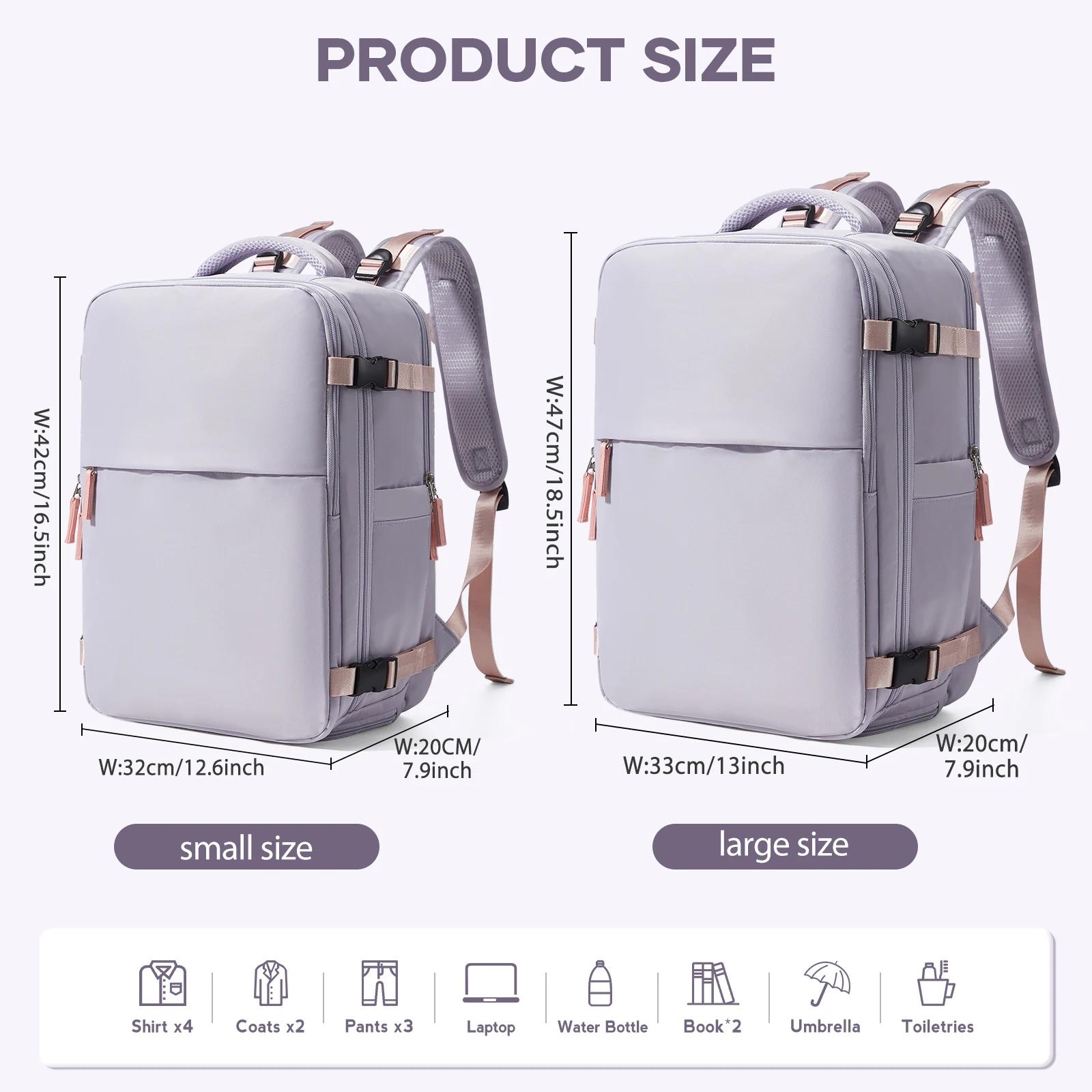 Sac à dos de compression sous vide avec pompe à vide, sac à dos de voyage gain de place pour vêtemen