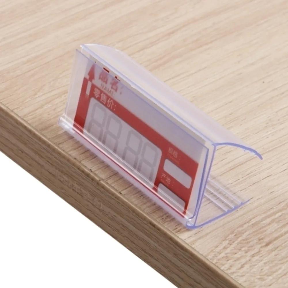 100 pièces verre bois étagère bord poignée bande étagère montage données bande prix Talker étagère h