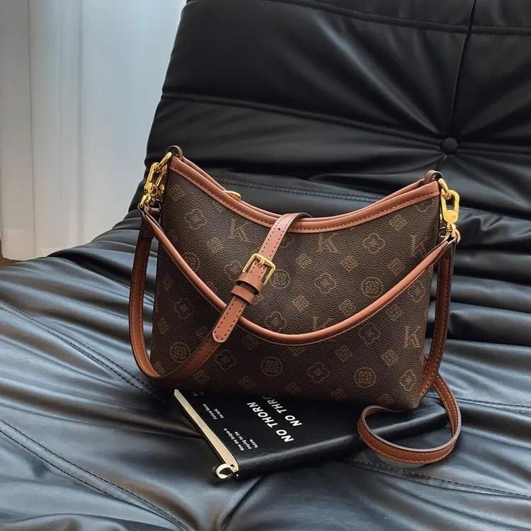 Sac à langer en cuir élégant et décontracté pour femme, grande capacité, texturé, original, rétro, p