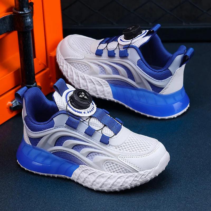 Chaussures d'école blanches pour enfants, baskets décontractées pour garçons et filles, sports léger