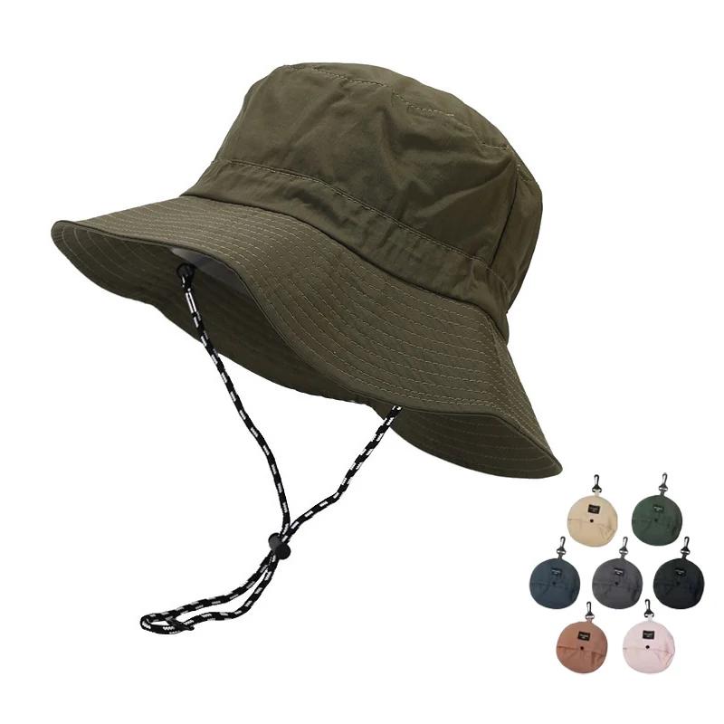 Casquettes de pêcheur à séchage rapide pour femmes et hommes, Protection solaire Anti-UV, Panama, im