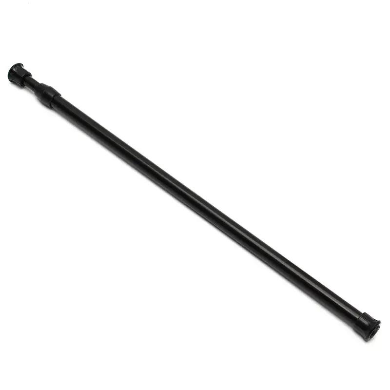 Noir nouveauté extensible réglable ressort Tension tige Rail pôle fenêtre rideau rideau de douche ga