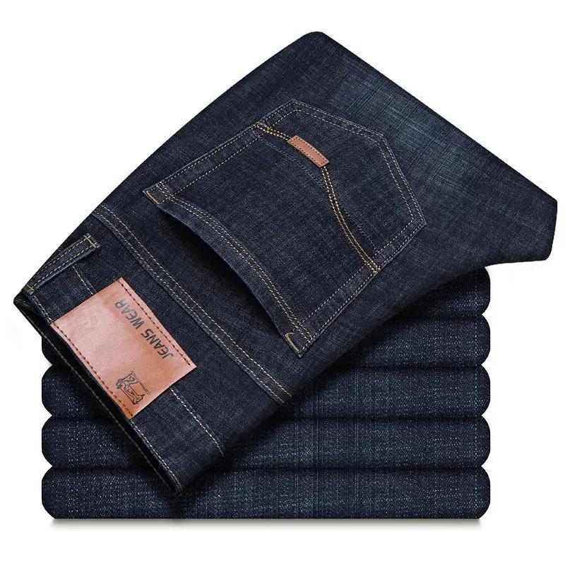 Nouveaux Jeans Classiques pour Hommes, Pantalons Homme, Denim Noir Doux, Style Biker, Salopette Masc