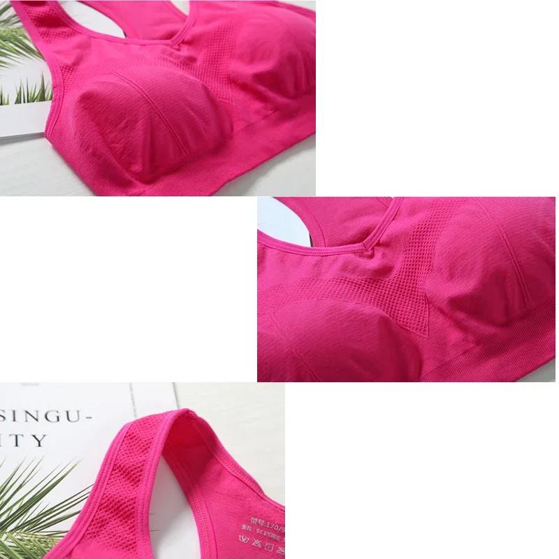 Femmes Sport soutien-gorge haut Push Up Fitness soutien-gorge sous-vêtements Sport hauts respirant c
