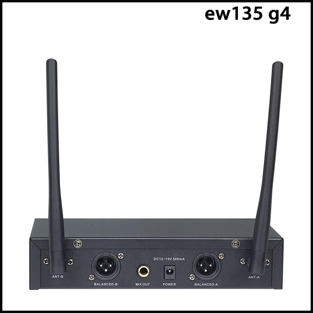 Microphone dynamique sans fil professionnel EW135G4 SKM9000, 2 canaux UHF, système EW100G4, DJ, kara