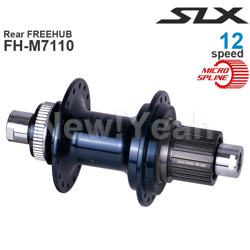 SHIMANO – ensemble moyeu avant 110 100x15mm et arrière 148 142x12mm, 12 vitesses, SLX M7100 M7110