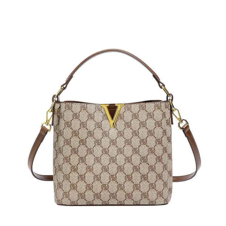 Sac à langer unique et original de style rétro vintage pour femme, sac bandoulière de luxe de marque