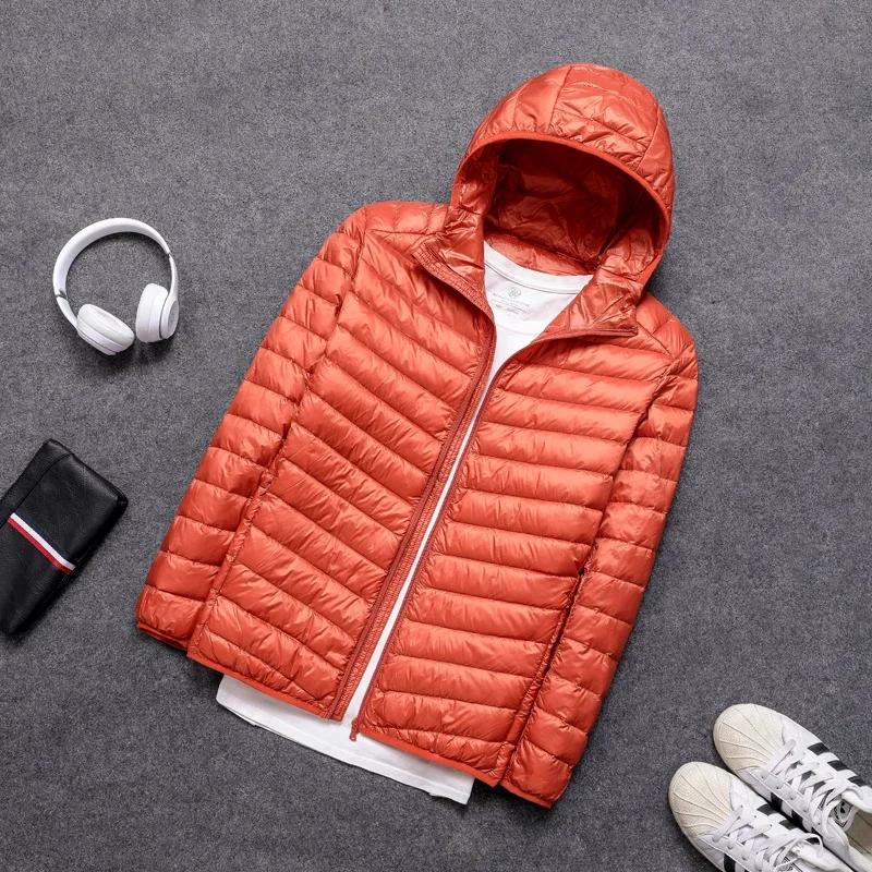 Doudoune Ultra Légère pour Homme, Manteau Respirant, Pliable, Degré d'Eau et de Vent, Grande Taille,