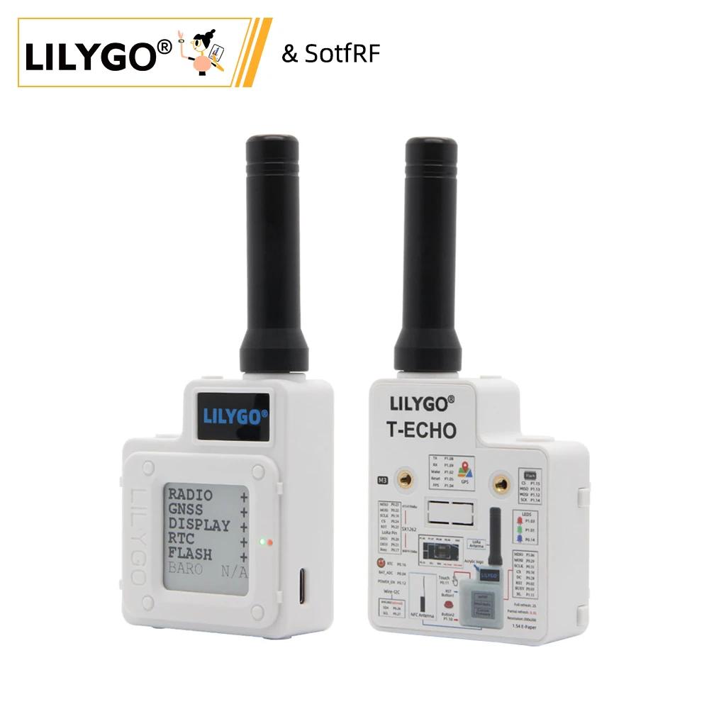 LILYGO® TTGO SotfRF T-Echo – Module sans fil SotfRF t-echo NRF52840 LoRa SX1262 433/868/915MHz L76K