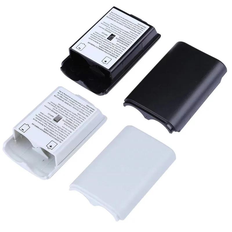 10 pièces boîtier de batterie de jeu pour Xbox 360 boîtier de batterie contrôleur sans fil couvercle