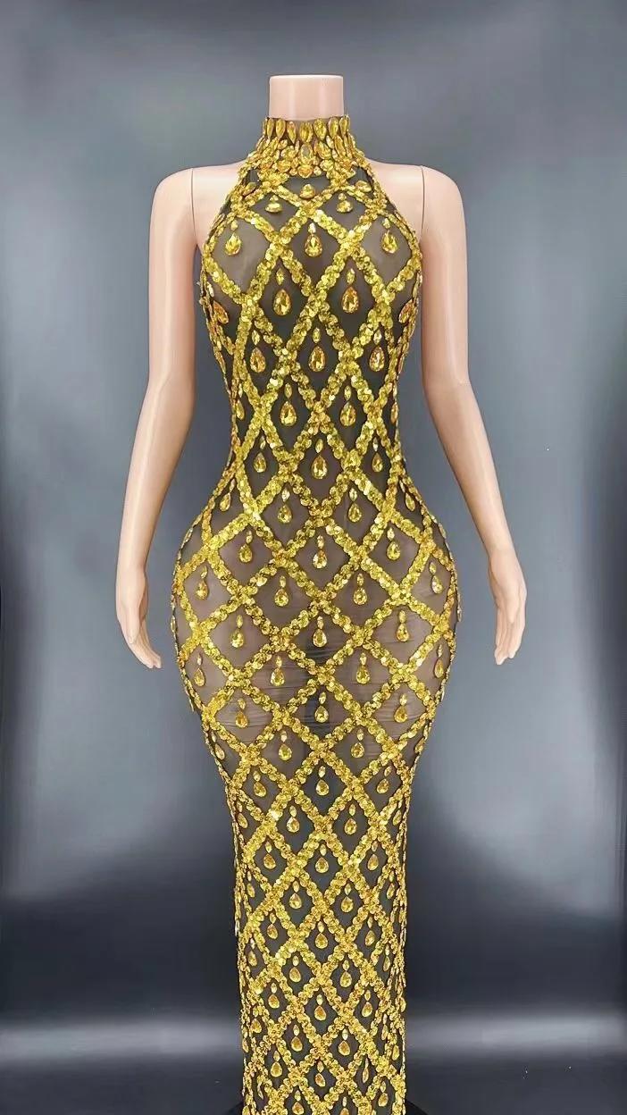 Robe courte transparente avec biscuits argentés clignotants, CitroFranges, Costume de réunion d'anni