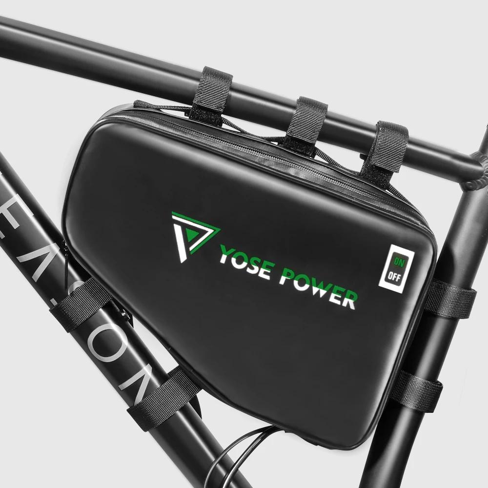 YOSE POWER – sac de batterie Lithium pour vélo électrique, étanche à l'eau et à la poussière, sacoch