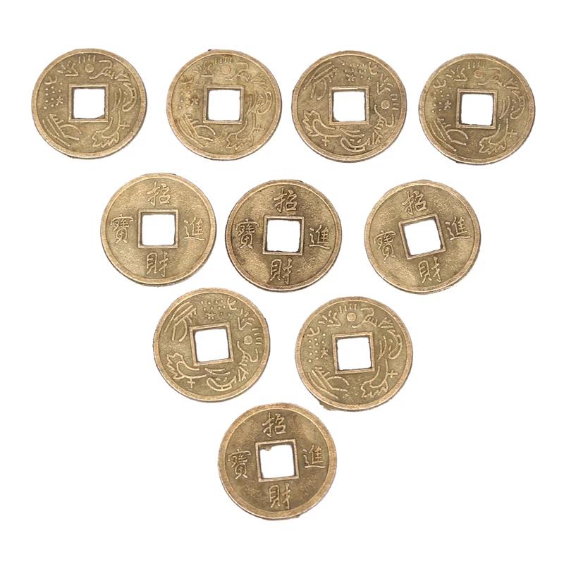 100 pièces pièces de monnaie anciennes artisanat Feng Shui pièces de monnaie chinoises anciennes I C