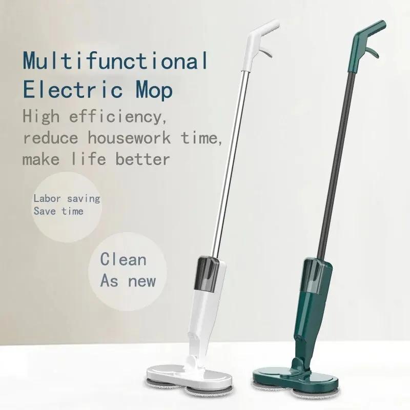 Nettoyeur de vadrouille électrique sans fil automatique 2 en 1, nettoyeur de maison humide et sec, M