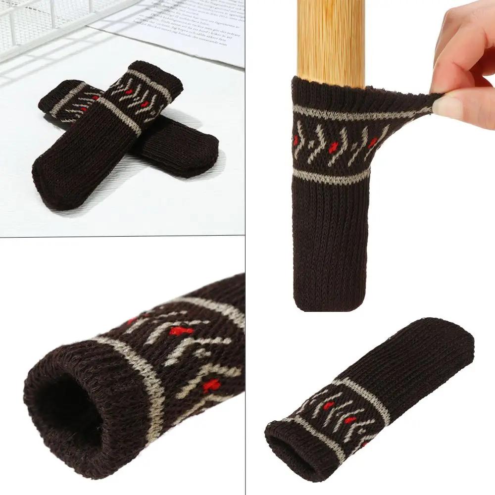 Chaussettes de pied de chaise anti-bruit épaisses, housses de protection de sol de meubles, manchons