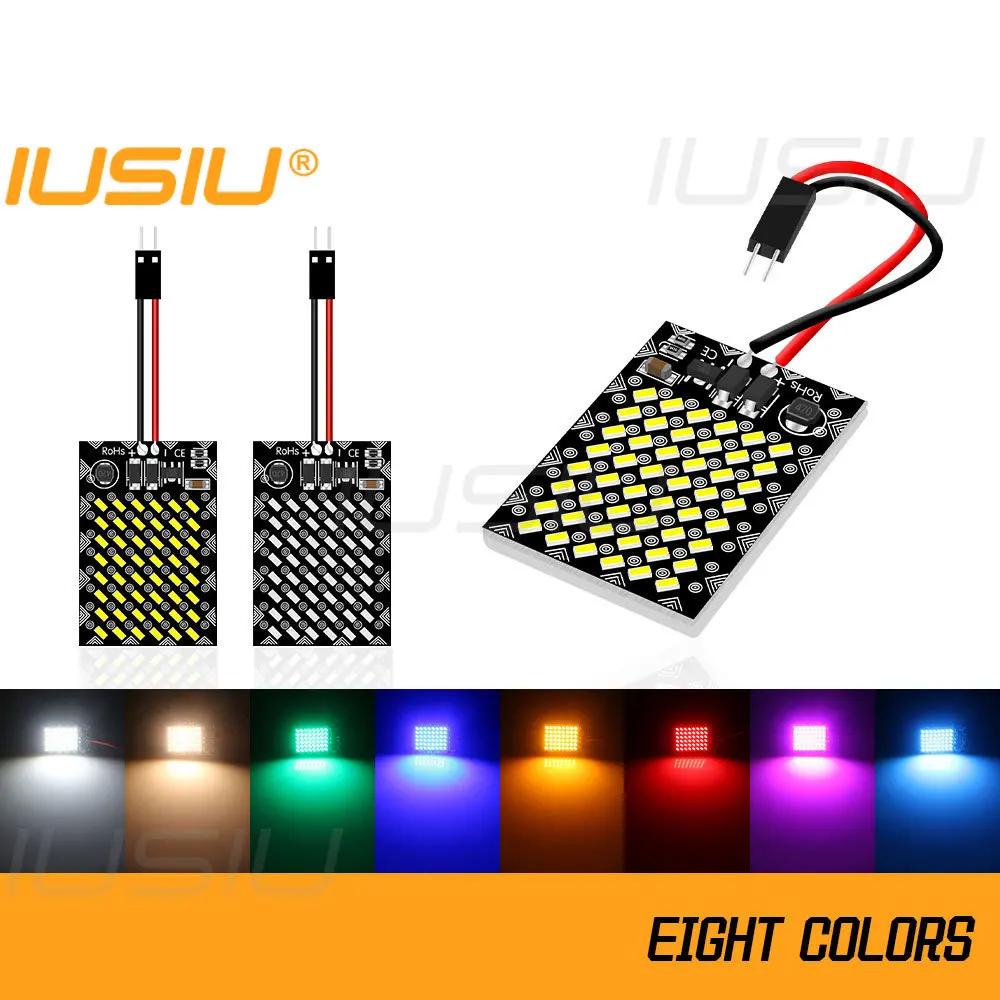 IUSIU-Guirxiété lumineuse LED pour intérieur de voiture, lampe de panneau de lecture breton, ampoule