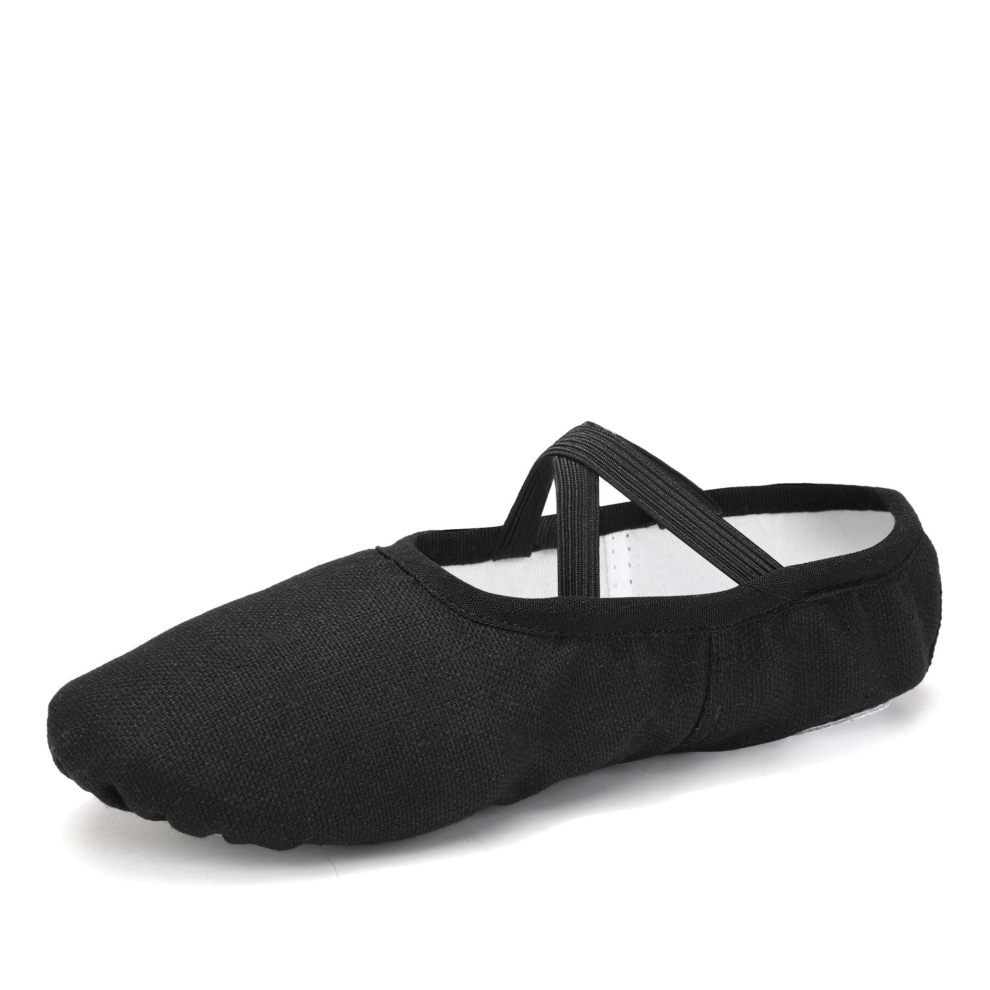 Chaussures de Ballet pour filles, pantoufles de Ballet pour enfants et femmes, chaussures plates d'e