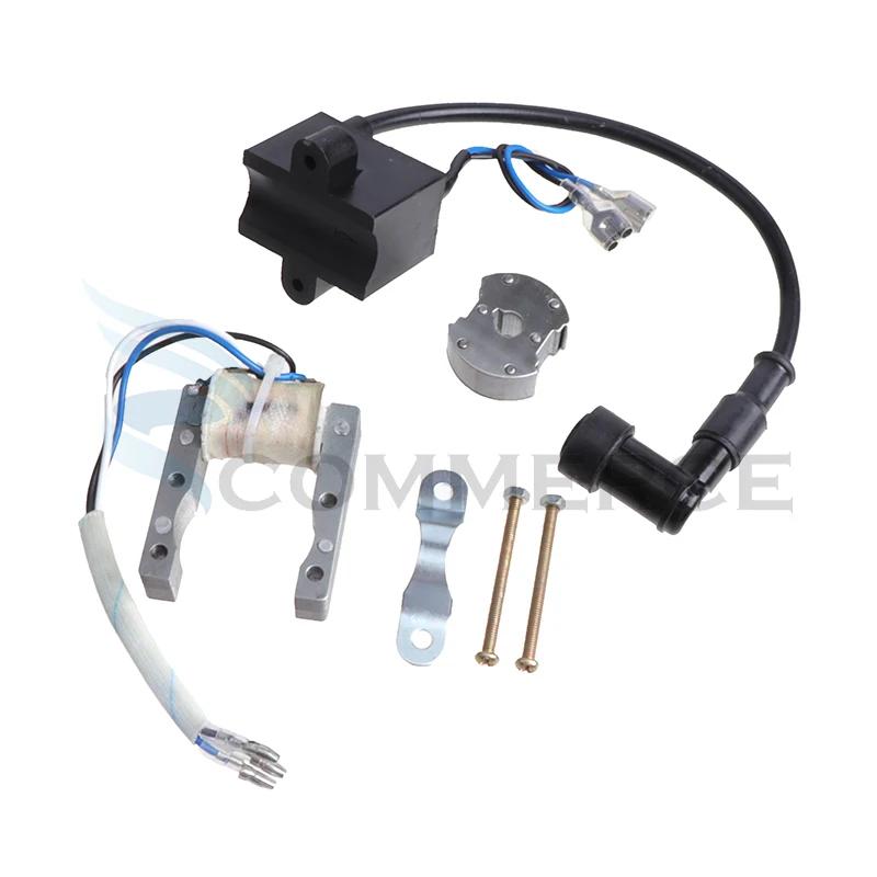 Stator magnéto ville bobine CDI, pour moteur 49cc 60cc 66cc 80cc, accessoires de vélo 2 temps
