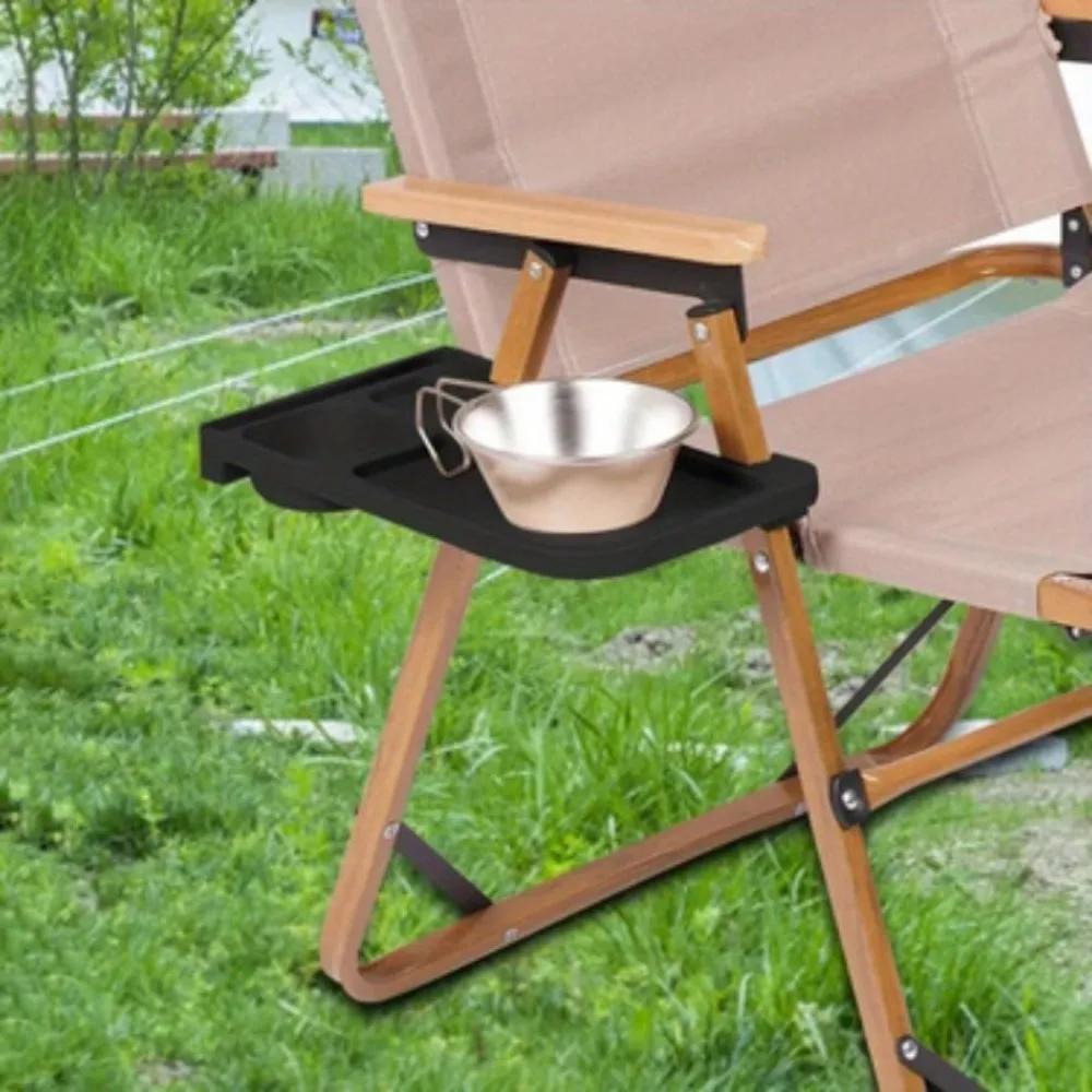 Chaise inclinable à Clip sur le bureau latéral, tasse Portable, support de téléphone, plateau polyva