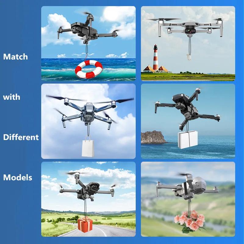 Système de Drone Airdrop pour DJI Mini 3 Pro/Mini 3/Mini 2 SE/Mavic 2/2S /Phantom 3 4/4 Pro, pour sc