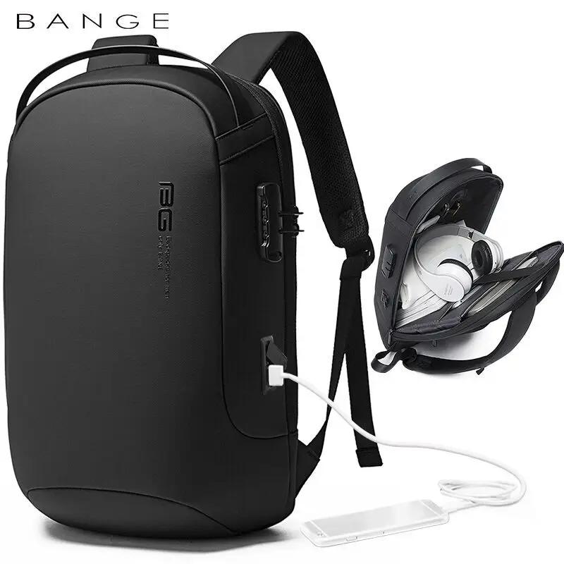 BANGE sac à dos multifonction 15.6 pouces sacs à dos pour ordinateur portable mode sac à dos de voya