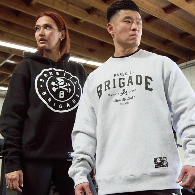 Sweat à capuche respirant homme Brigate - Streetwear sportif décontracté pour entraînement et loisirs