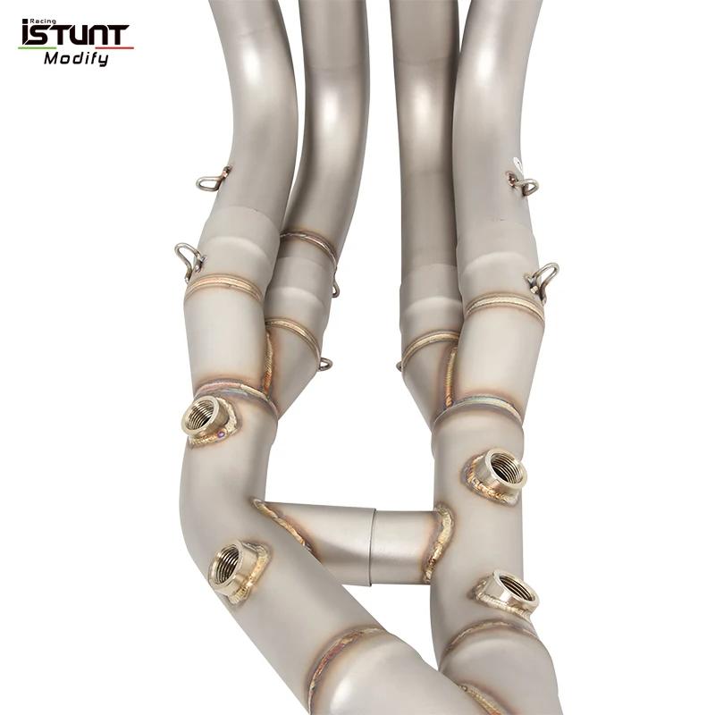 Pour BMW S1000RR 2019 - 2025 S1000R 2021 - 2025 système d'échappement de Moto lien avant tuyau conne