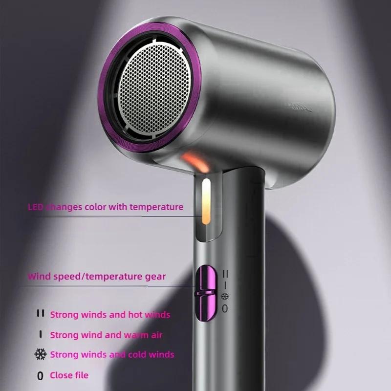 Nouveau sèche-cheveux pliant Portable 2300W haute puissance température constante Ion négatif maison