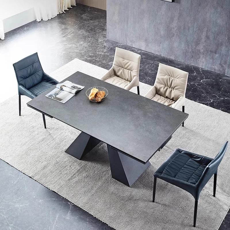 Table à manger extensible, café, Restaurant, cuisine, bureau, Service de luxe moderne, meubles de sa