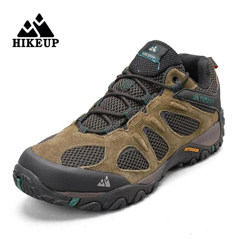 Chaussures de randonnée HIKEUP respirantes homme - Résistantes aux éclaboussures pour trekking