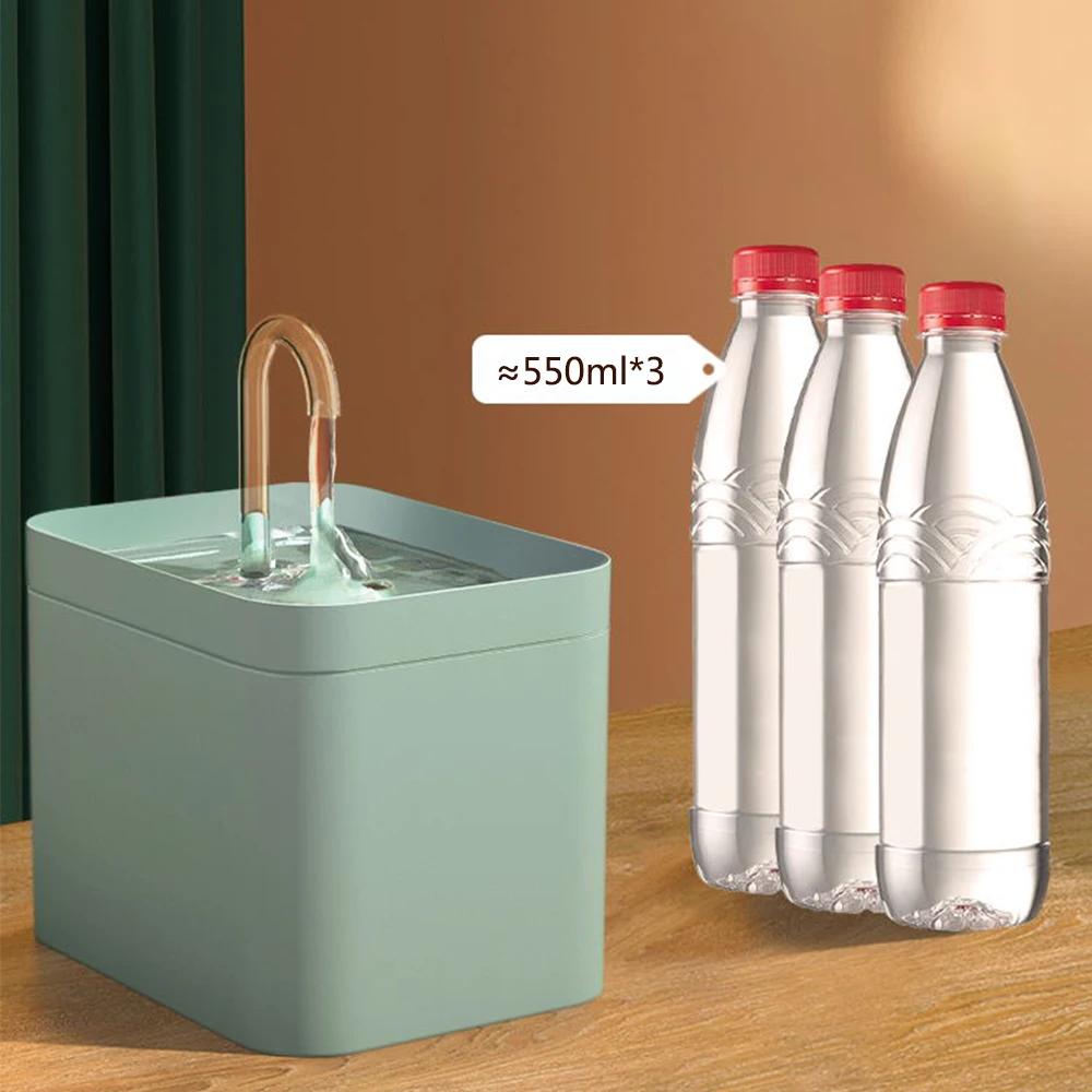 Filtre de fontaine d'eau Ultra silencieux pour chat, distributeur d'eau automatique intelligent pour