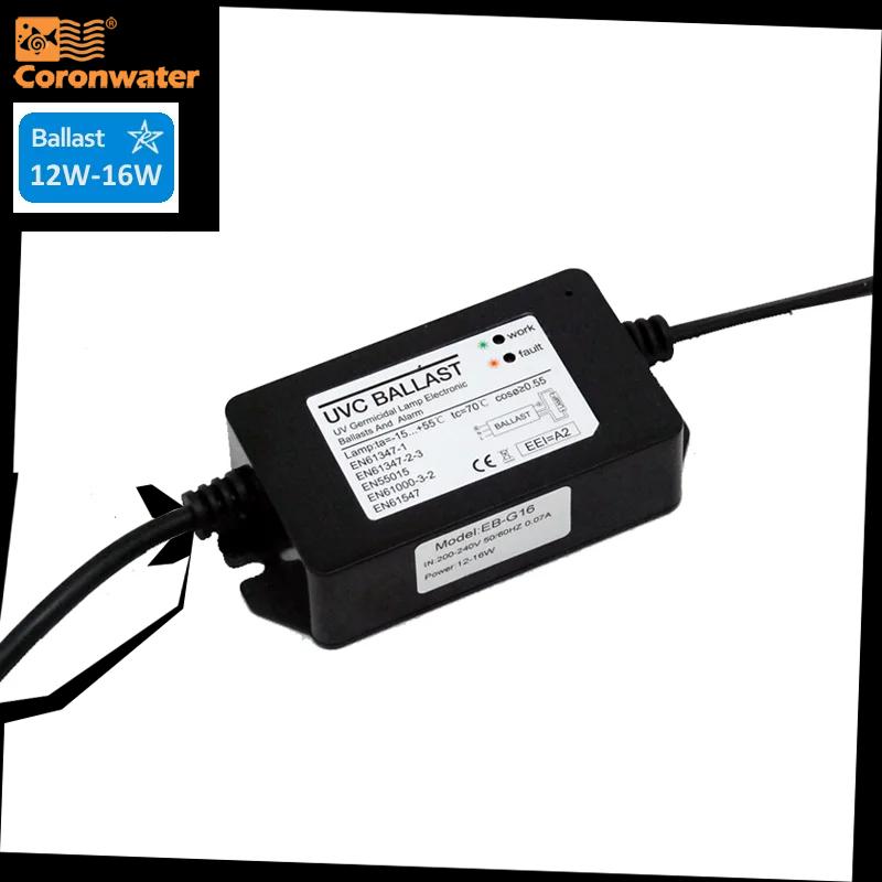 Ballast de lampe UV Coronwater 12W à 16W pour filtre à eau domestique EB-G16