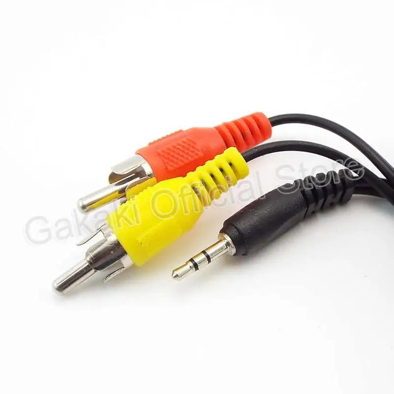 1 M/1.5 M/3 M/5 M prise mâle 2.5mm vers double connecteur RCA séparateur Audio vers 2 câbles Audio R