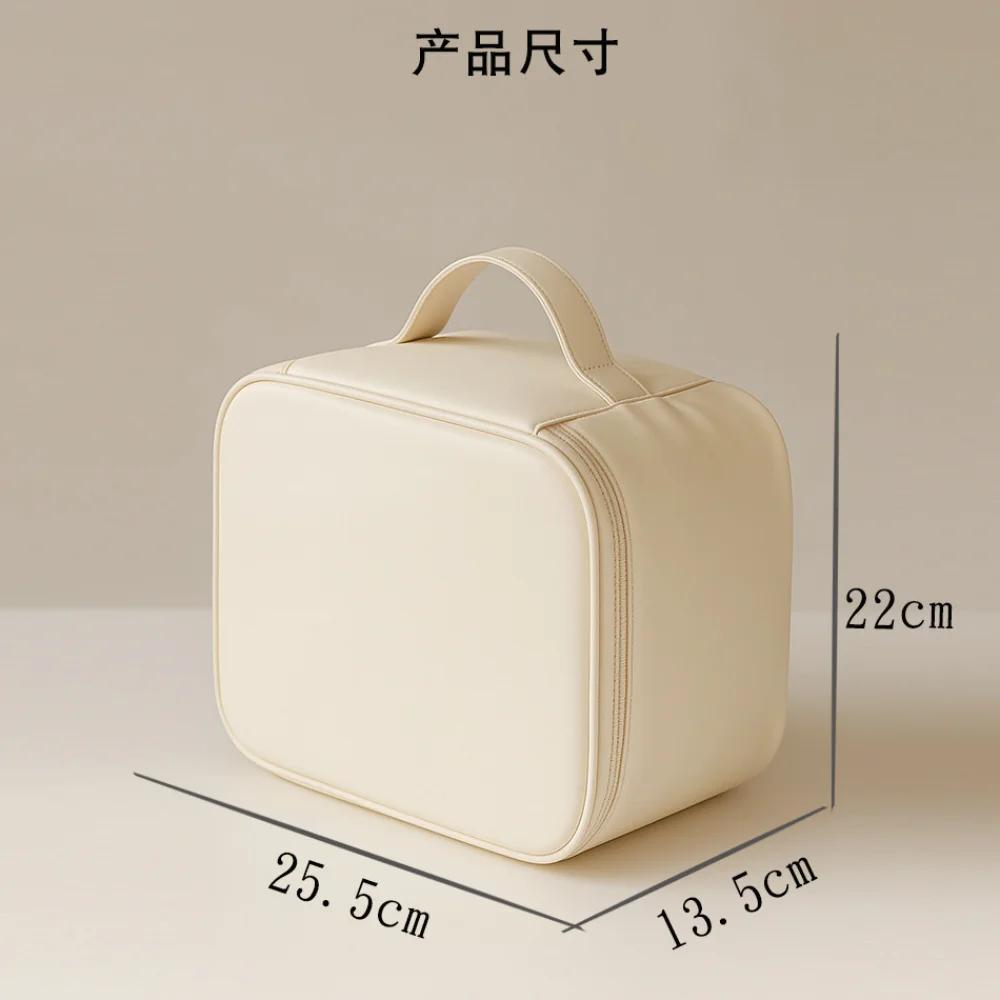 Nouvelle Trousse de Maquillage LED Haut de Gamme 2026, Grande Capacité, Sac de Voyage Portable pour