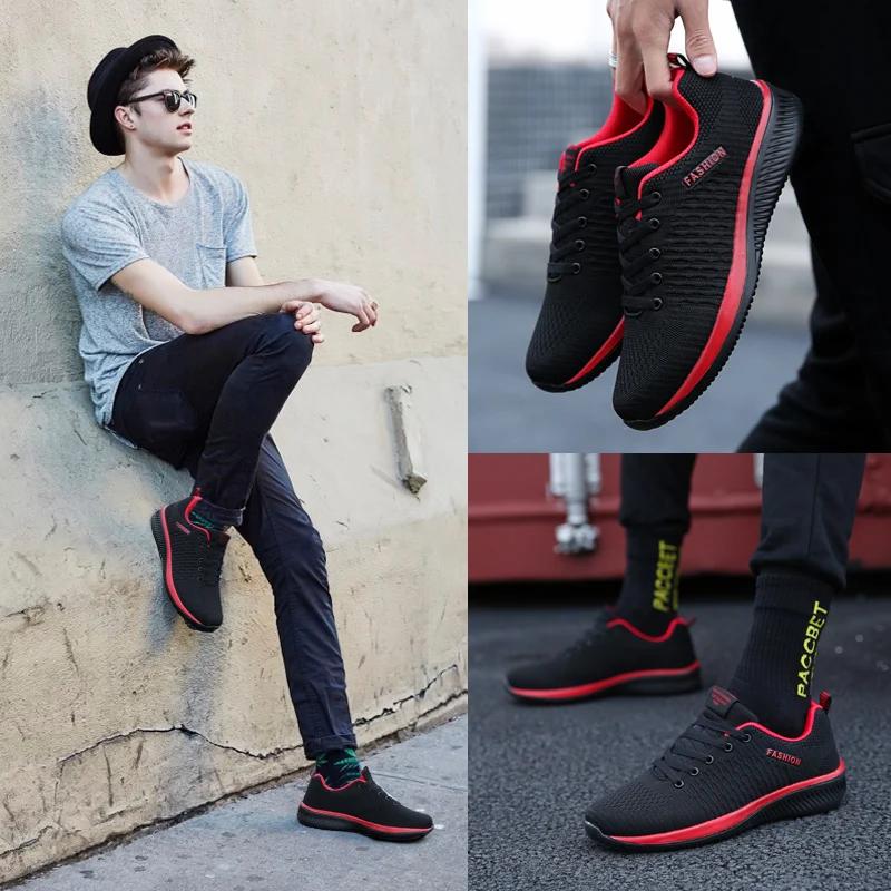 Hommes chaussures décontractées Sneaker hommes chaussures de course pour hommes léger Tenis conforta