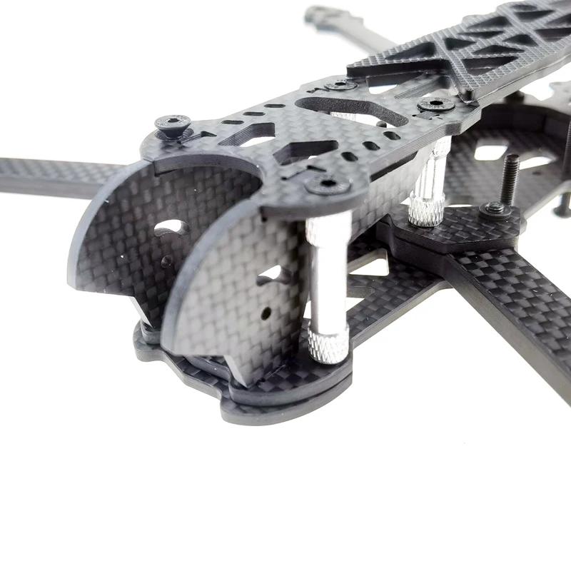 Mark4 7 pouces 295mm avec bras de 5mm cadre quadrirotor 3K fibre de carbone 7 "FPV Freestyle RC Dron