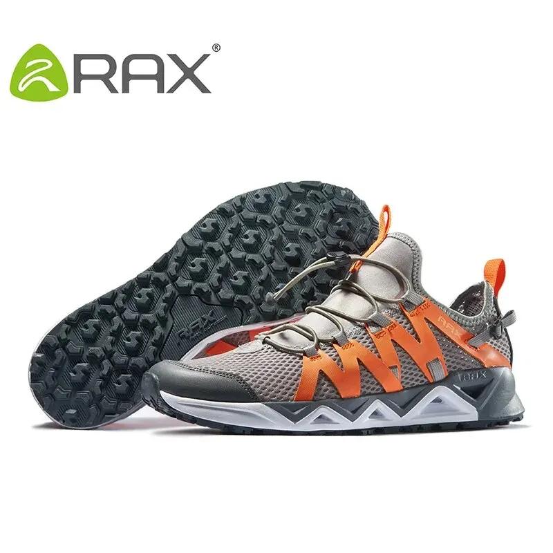 Chaussures de pêche respirantes Rax - Séchage rapide homme femme - Semelle PU trouée anti-dérapante