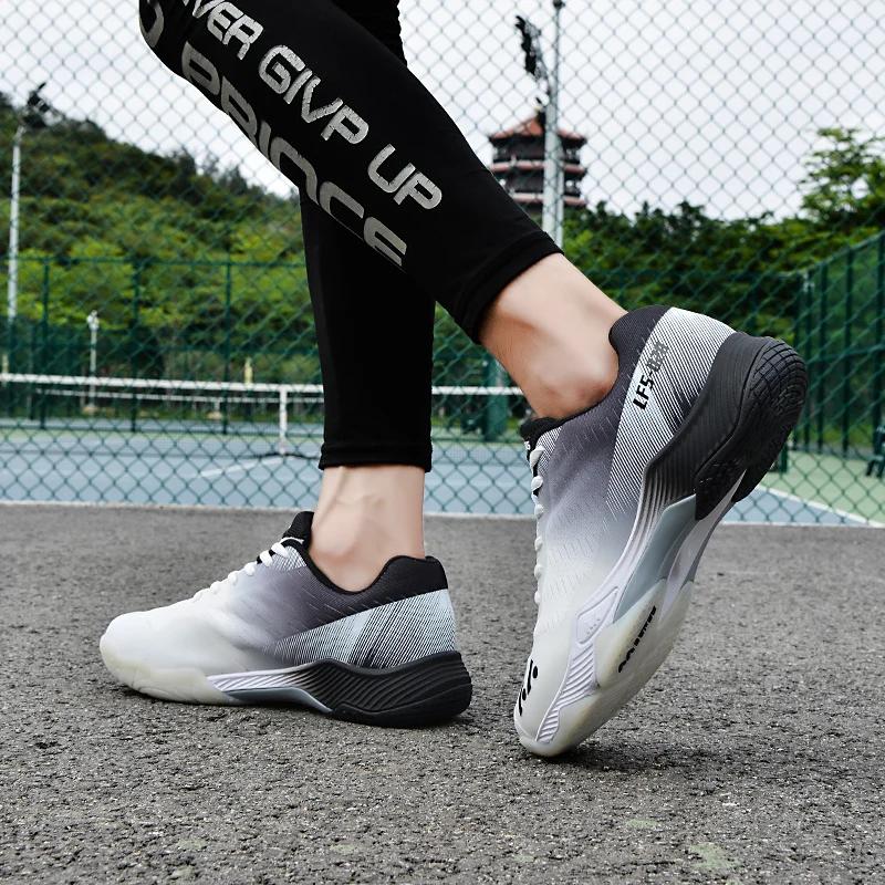 Chaussures badminton hommes professionnelles - Baskets extérieur compétition handball volley haute qualité
