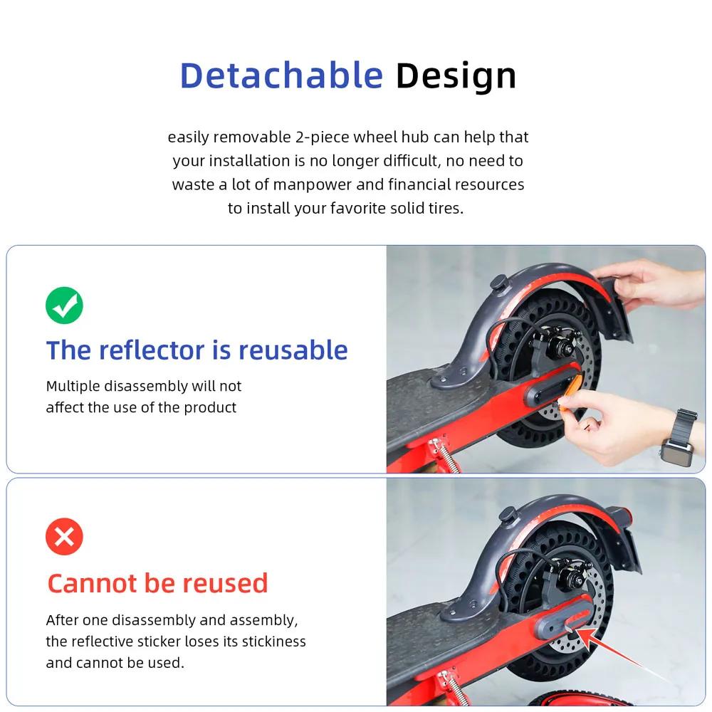 Autocollants réfléchissants pour Scooter électrique Xiaomi Mi 1S Pro 2 M365, nouveau couvercle de ro