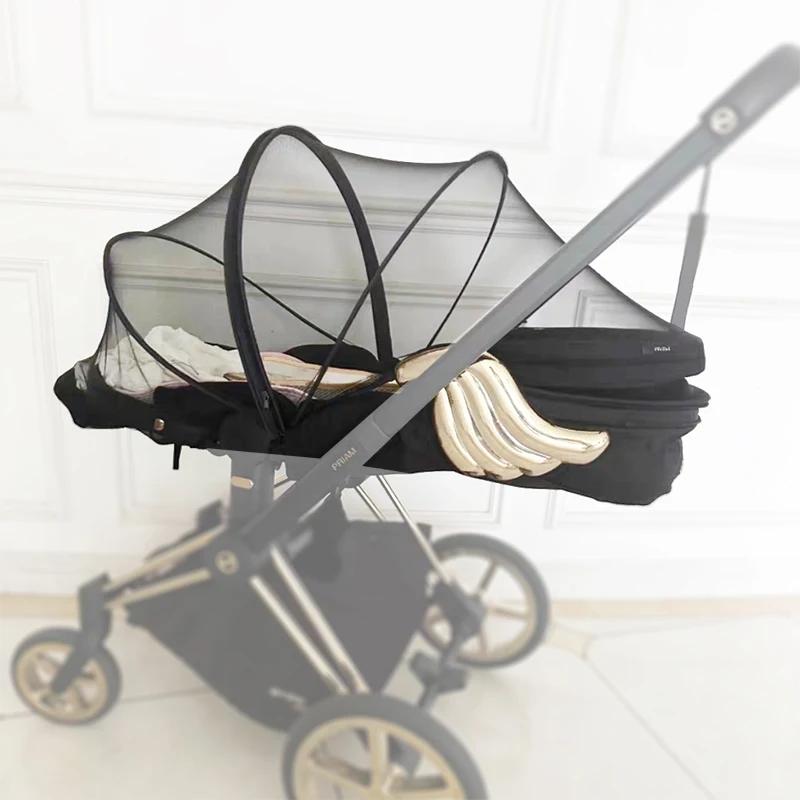 Moustiquaire pour Bébé, Double Fermeture Éclair, Pliable et Facile à Utiliser en Voyage, pour Cybex