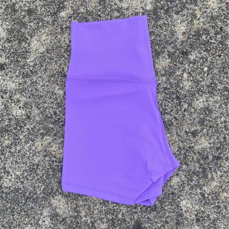 Short de yoga taille haute pour femme, vêtement de sport, fitness, vélo, squatting, wagg, entraîneme