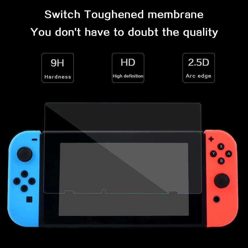 Film protecteur d'écran en verre OLED pour Nintendo Switch Lite, accessoires de protection, verre Gu