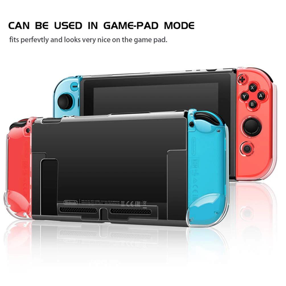 Étui rigide transparent acoplable pour Nintendo Switch 3 en 1, housse de protection pour Nintendo Sw